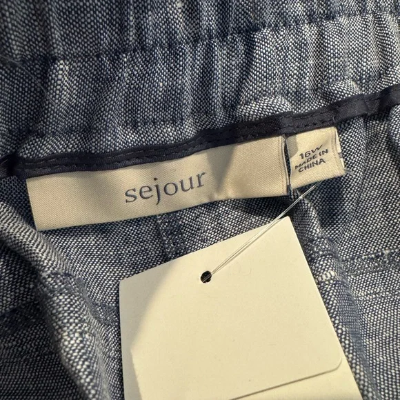 NWT - Sejour Linen Pants - Picture 5 of 8